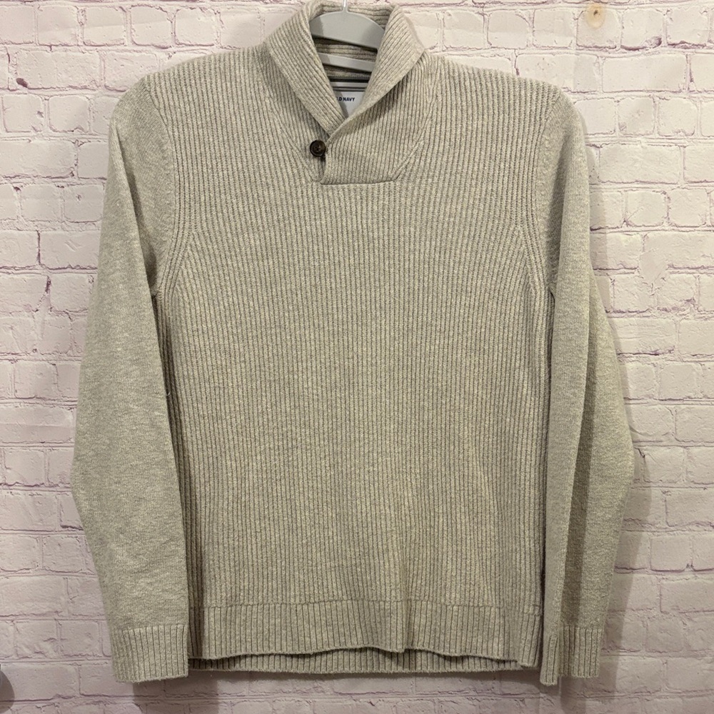 Old Navy Men's Turtleneck Sweater - Cream